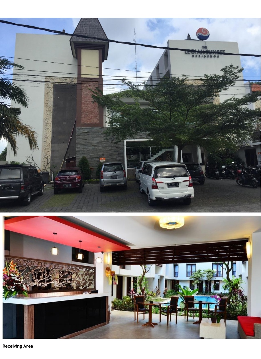 Hotel dijual di Legian Bali