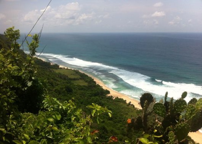 dijual tanah los tebing di Bali