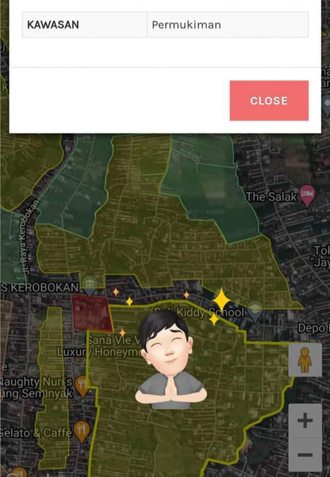 Tanah dijual di Seminyak