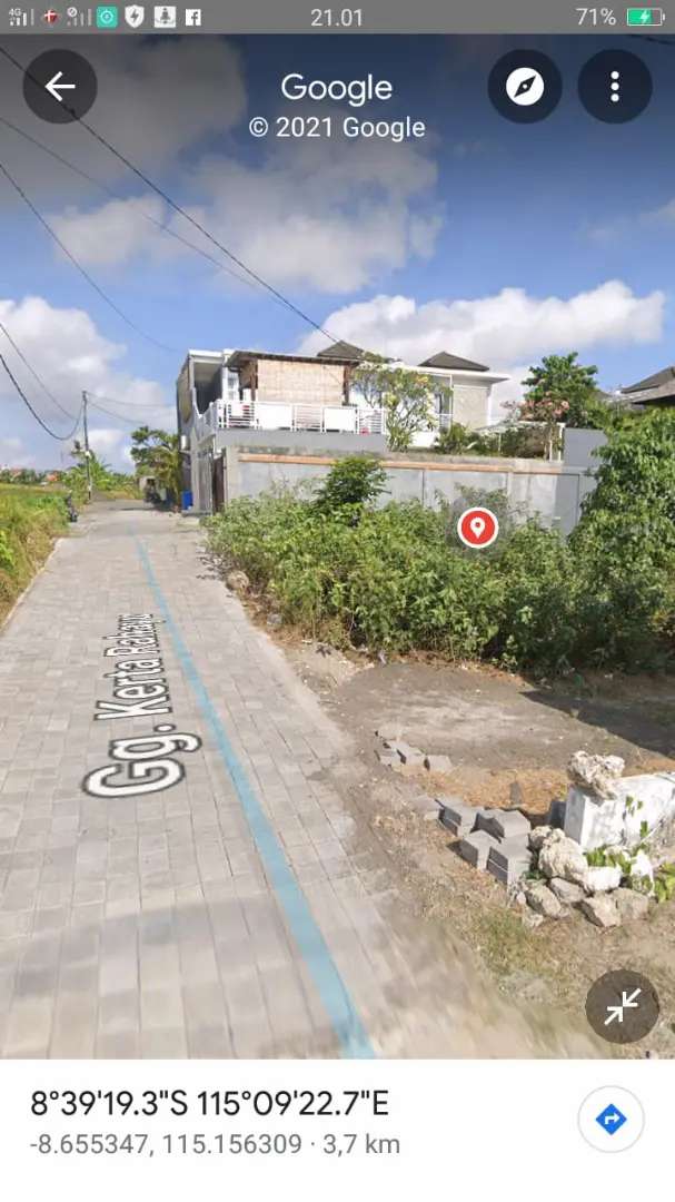 Tanah dijual di Umalas Bali