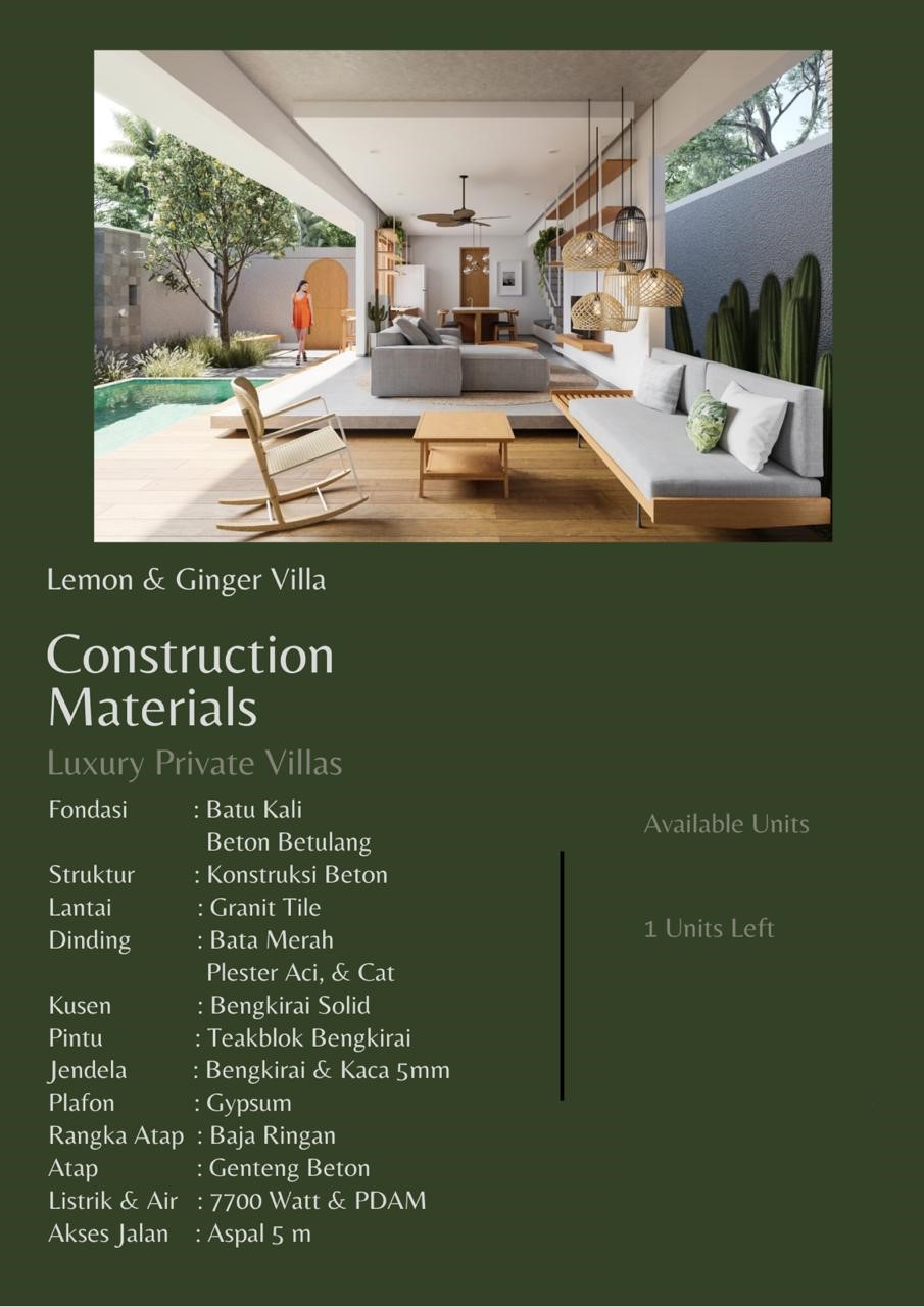 Villa dijual di Ungasan Bali